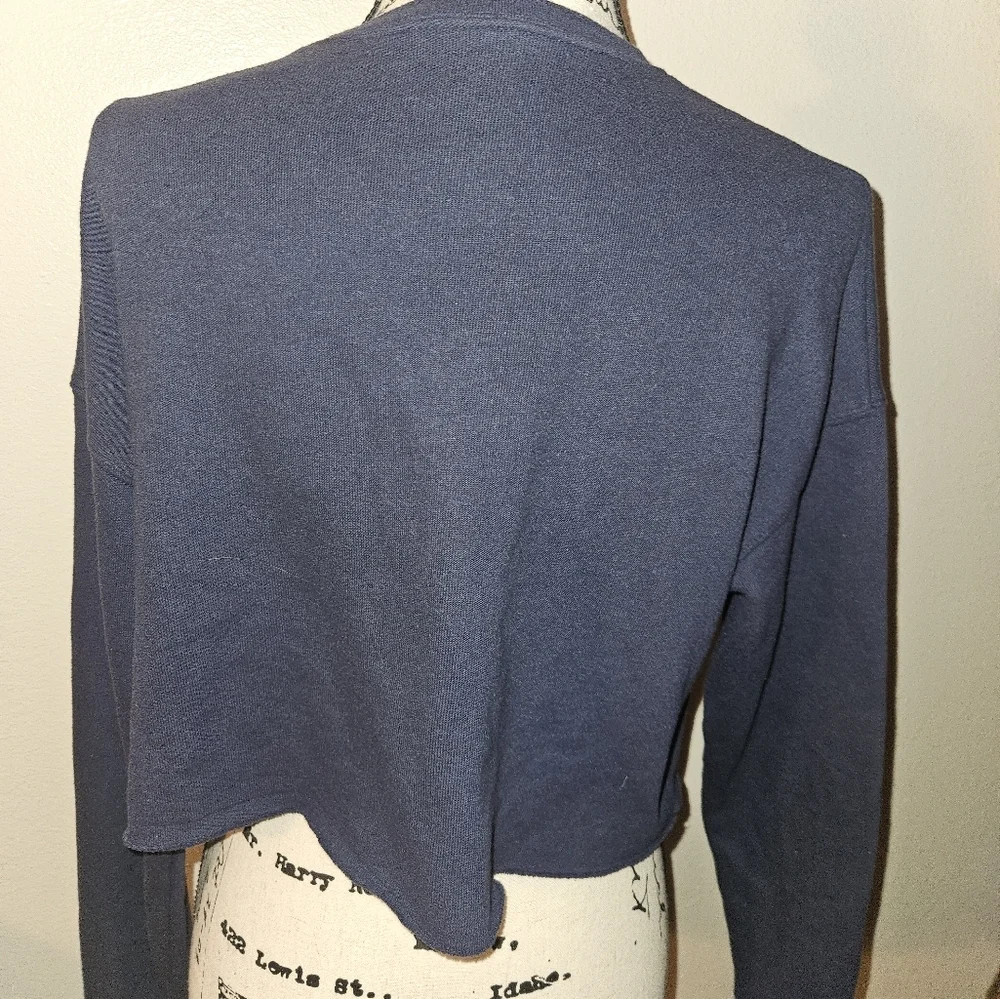 Hard Rock Las Vegas Womans Cropped Long Sleeve Sweatshirt Size M - Picture 5 of 10